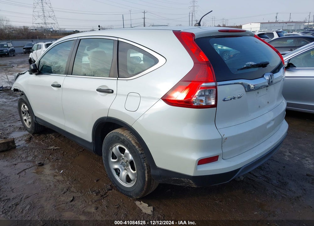 2015 HONDA CR-V LX VIN: 5J6RM4H35FL025723