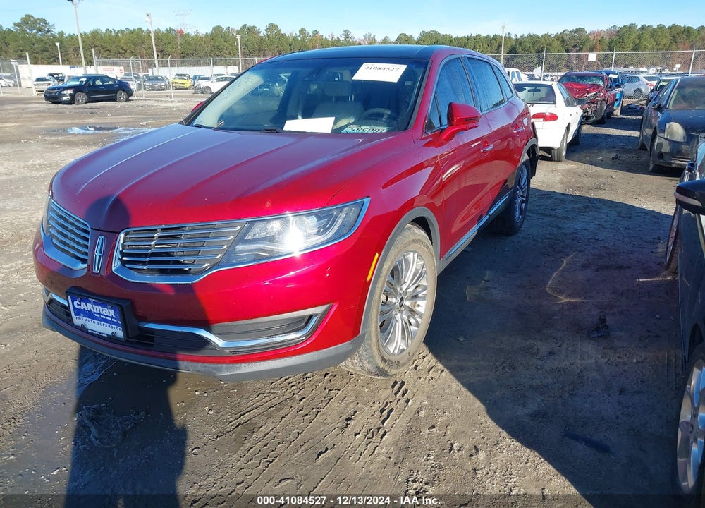 2017 LINCOLN MKX RESERVE VIN: 2LMPJ6LR6HBL50168