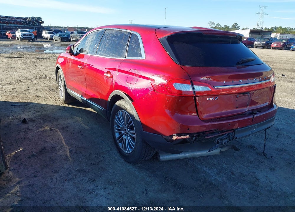 2017 LINCOLN MKX RESERVE VIN: 2LMPJ6LR6HBL50168