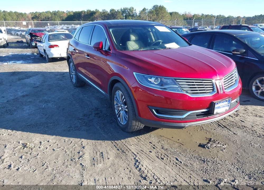 2017 LINCOLN MKX RESERVE VIN: 2LMPJ6LR6HBL50168