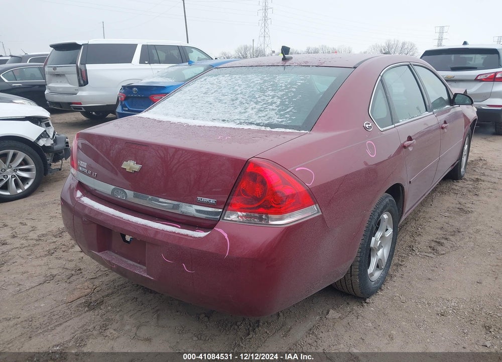 2008 CHEVROLET IMPALA LT VIN: 2G1WT58K089239465