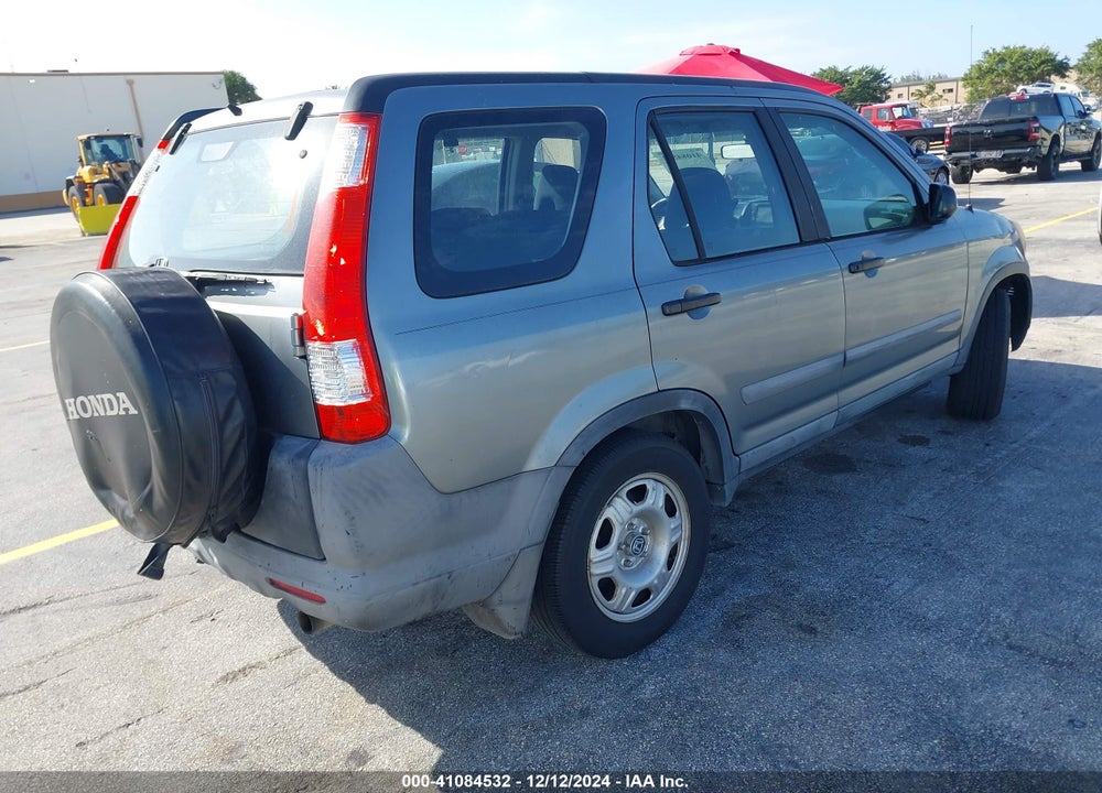 2006 HONDA CR-V LX VIN: SHSRD68586U406030