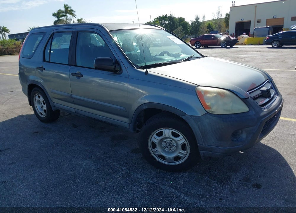 2006 HONDA CR-V LX VIN: SHSRD68586U406030
