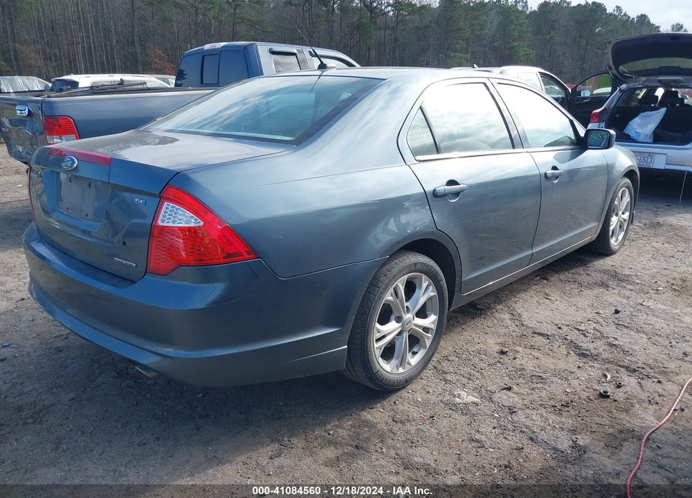 2012 FORD FUSION SE VIN: 3FAHP0HG1CR336928