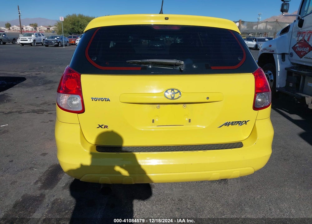 2004 TOYOTA MATRIX/XR VIN: 2T1KR32E84C310305