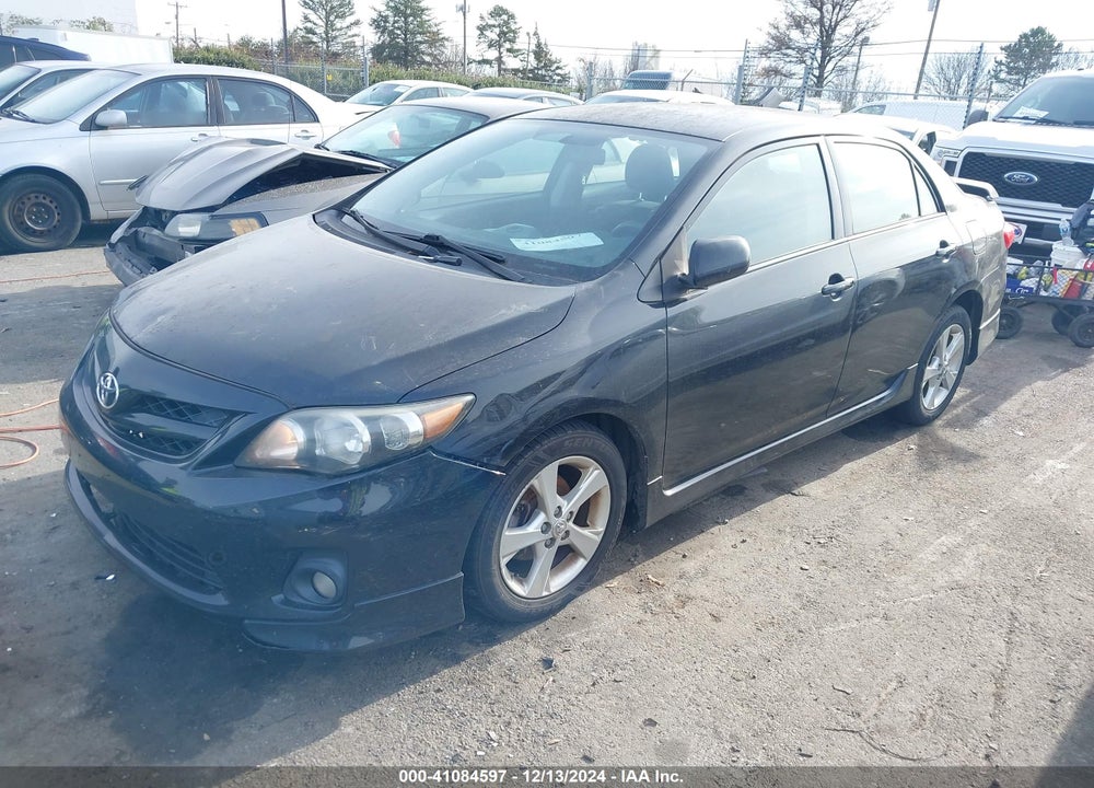 2012 TOYOTA COROLLA S VIN: 5YFBU4EE5CP066711