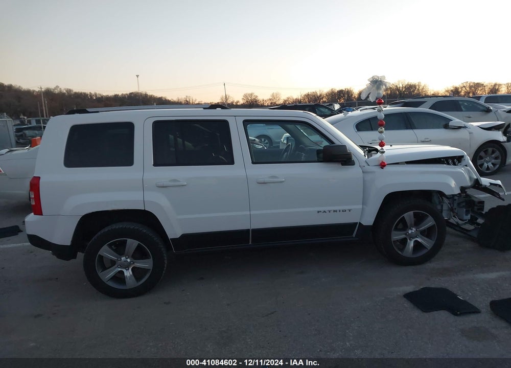 2017 JEEP PATRIOT HIGH ALTITUDE FWD VIN: 1C4NJPFA8HD203377