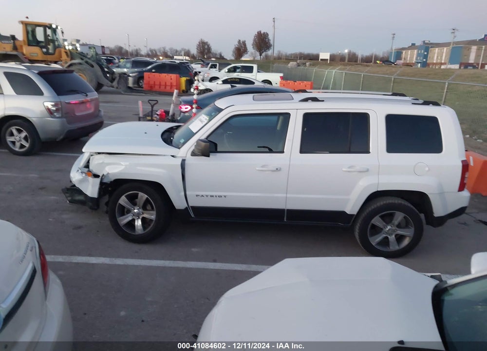 2017 JEEP PATRIOT HIGH ALTITUDE FWD VIN: 1C4NJPFA8HD203377