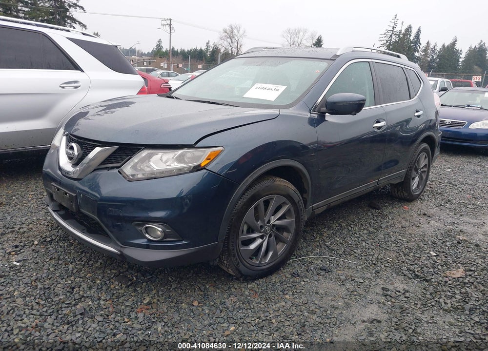 2016 NISSAN ROGUE SL VIN: 5N1AT2MV7GC837121