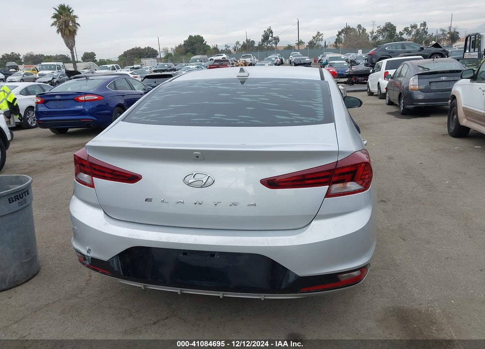 2019 HYUNDAI ELANTRA SEL VIN: KMHD84LF7KU764954