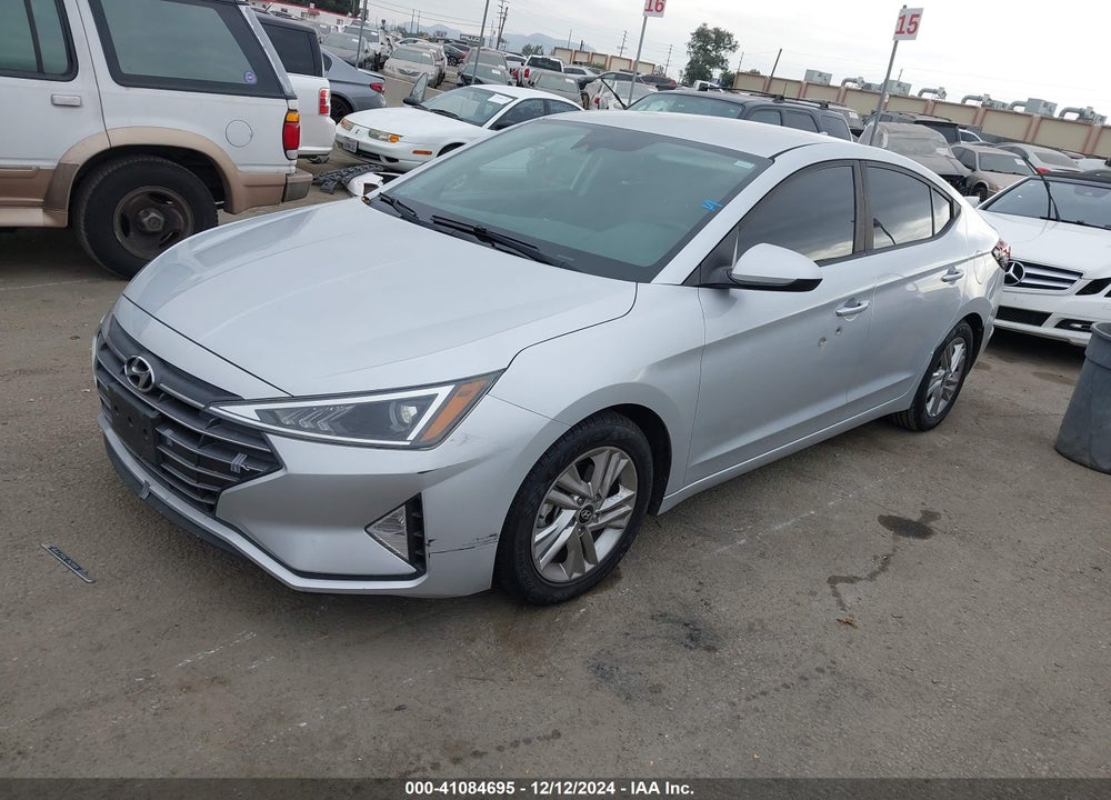 2019 HYUNDAI ELANTRA SEL VIN: KMHD84LF7KU764954