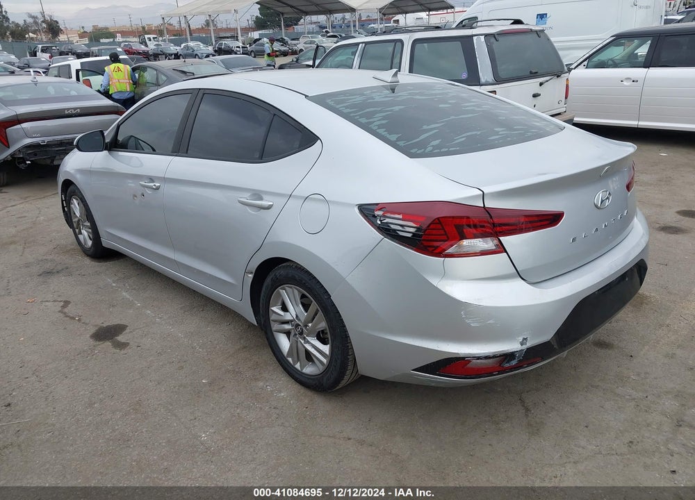 2019 HYUNDAI ELANTRA SEL VIN: KMHD84LF7KU764954