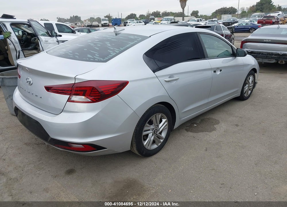 2019 HYUNDAI ELANTRA SEL VIN: KMHD84LF7KU764954