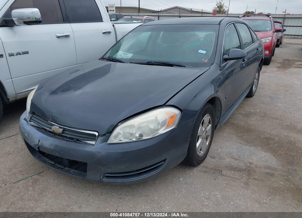 2009 CHEVROLET IMPALA LT VIN: 2G1WT57N591169487