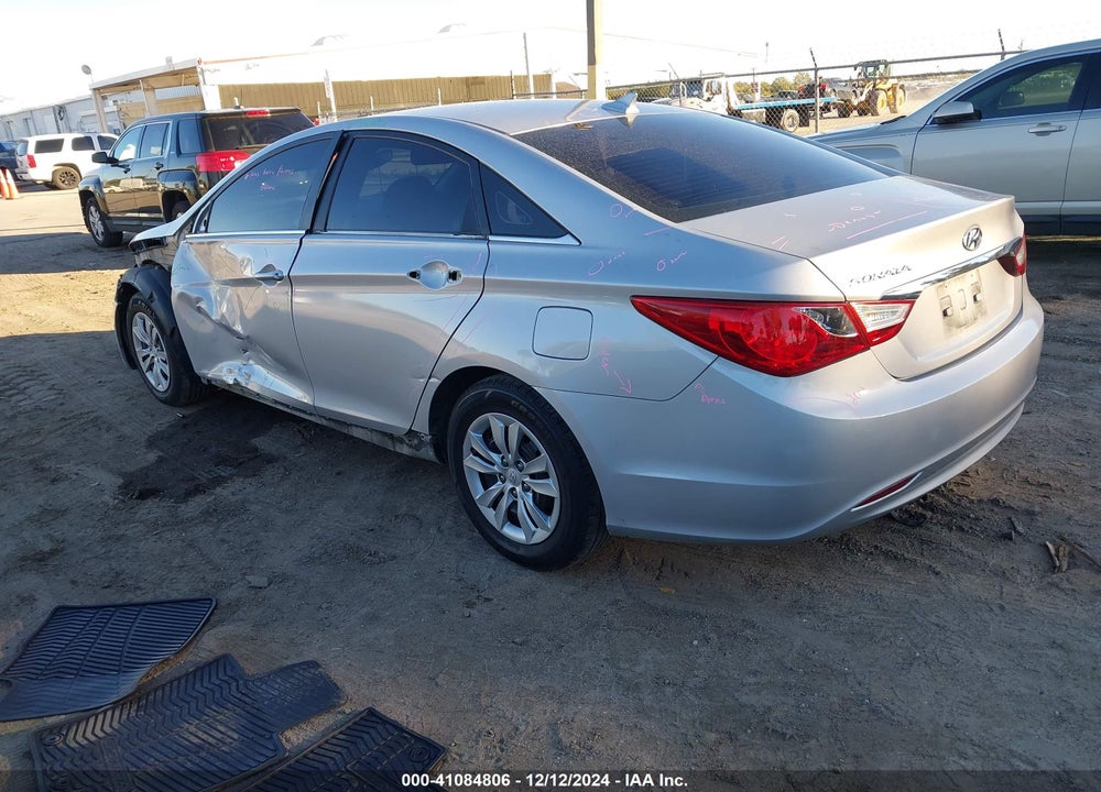 2011 HYUNDAI SONATA GLS VIN: 5NPEB4AC0BH033828