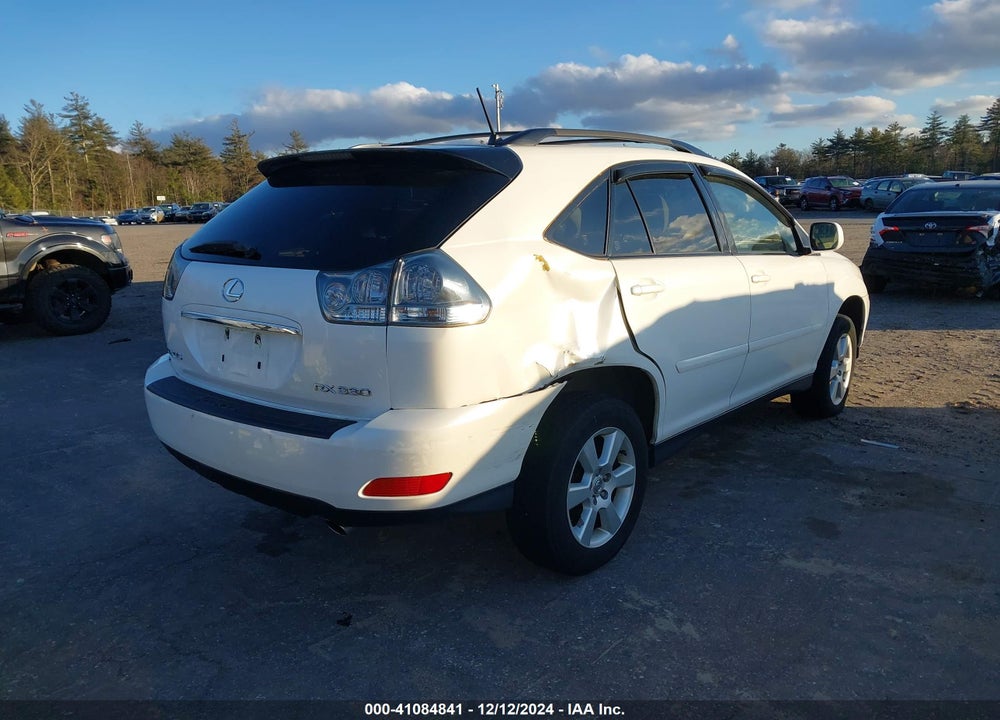 2005 LEXUS RX 330 BASE (A5) VIN: JTJHA31U250075502