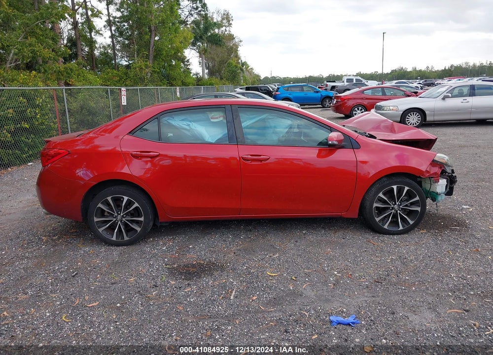 2017 TOYOTA COROLLA SE VIN: 2T1BURHE2HC750664
