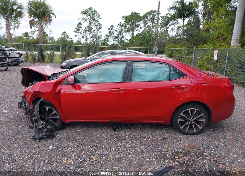 2017 TOYOTA COROLLA SE VIN: 2T1BURHE2HC750664