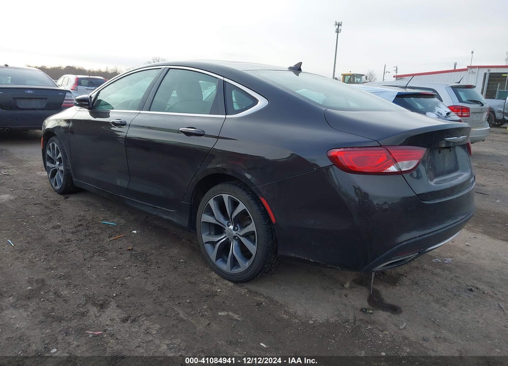 2015 CHRYSLER 200 C VIN: 1C3CCCCG0FN581921
