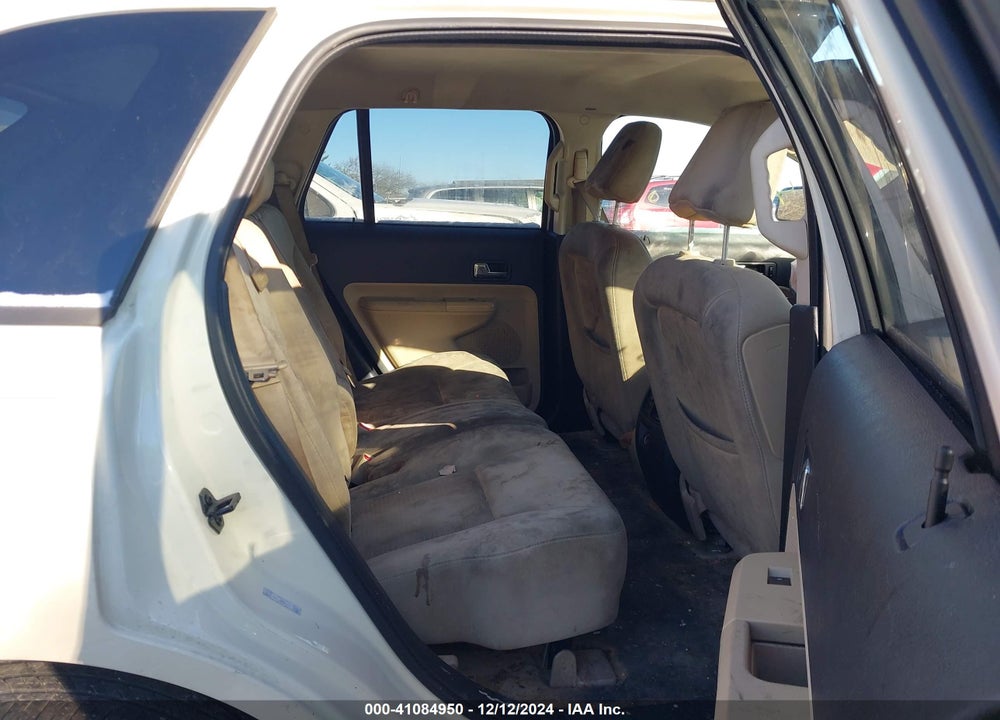 2008 FORD EDGE SEL VIN: 2FMDK38C48BB11362