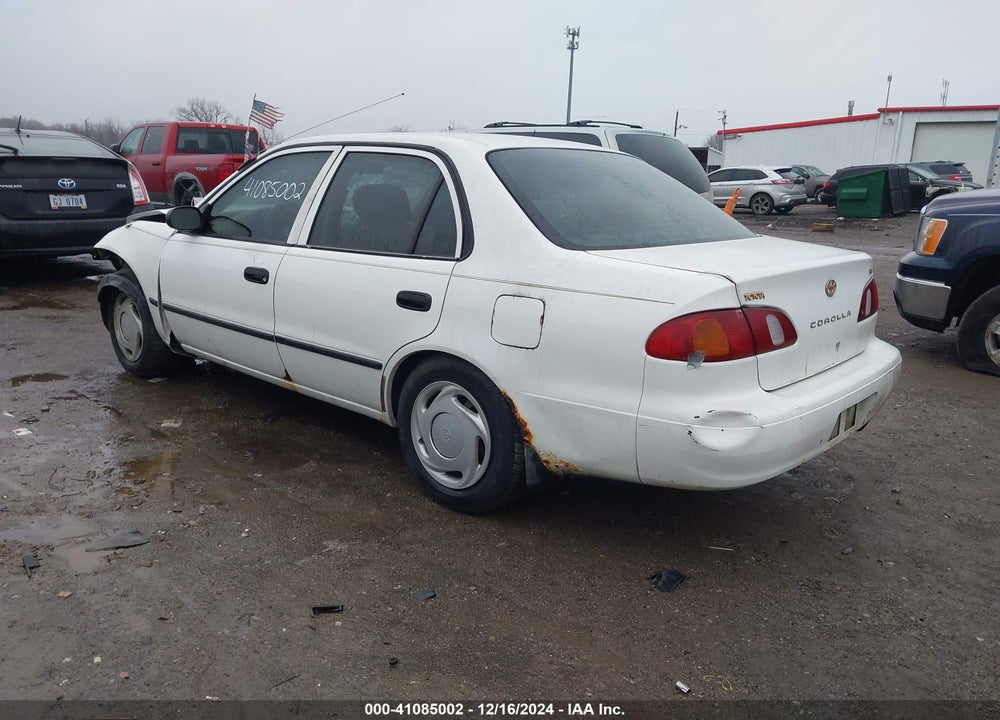 1999 TOYOTA COROLLA CE VIN: 2T1BR12E0XC185017