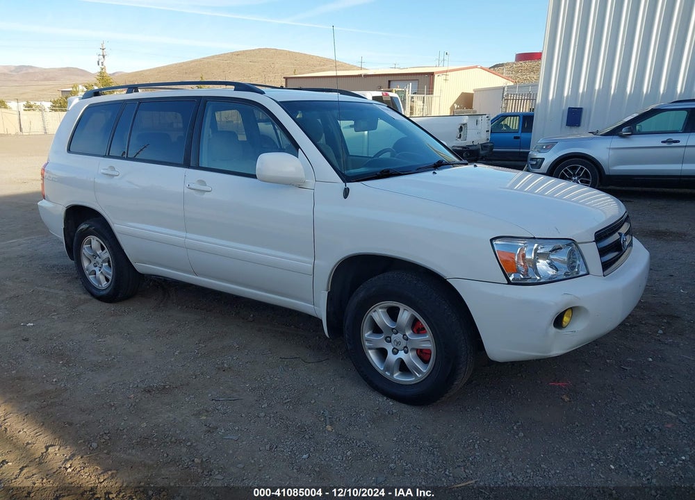 2003 TOYOTA HIGHLANDER V6 VIN: JTEHF21AX30101731
