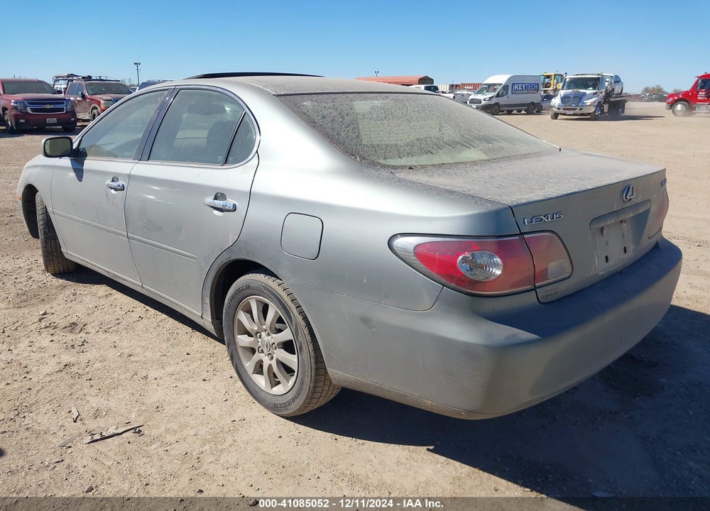 2004 LEXUS ES 330 VIN: JTHBA30G345048507
