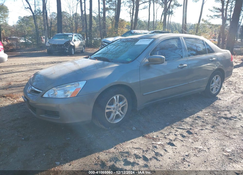 2007 HONDA ACCORD 2.4 SE VIN: 1HGCM56327A134062
