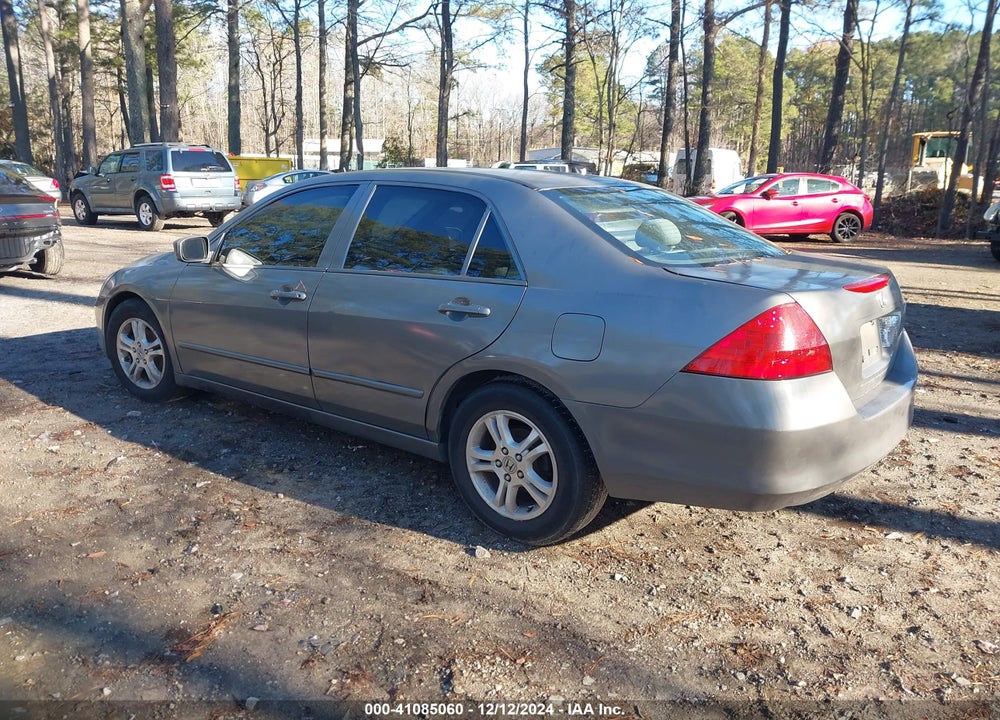 2007 HONDA ACCORD 2.4 SE VIN: 1HGCM56327A134062