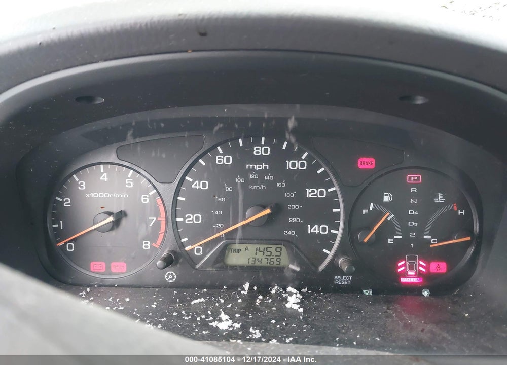 2002 HONDA ACCORD 2.3 SE VIN: 1HGCG56722A009002