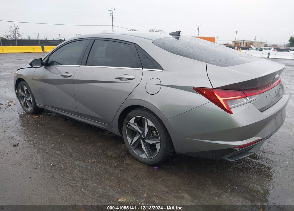2021 HYUNDAI ELANTRA LIMITED VIN: KMHLP4AG5MU170196