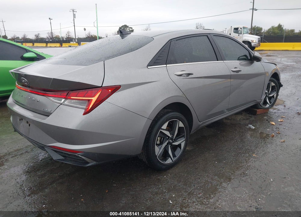 2021 HYUNDAI ELANTRA LIMITED VIN: KMHLP4AG5MU170196