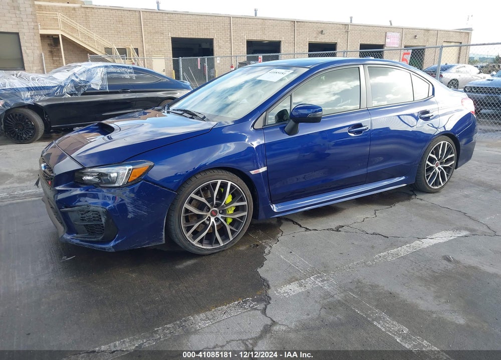 2021 SUBARU WRX STI LIMITED VIN: JF1VA2T66M9804809