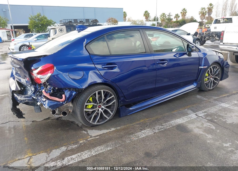 2021 SUBARU WRX STI LIMITED VIN: JF1VA2T66M9804809