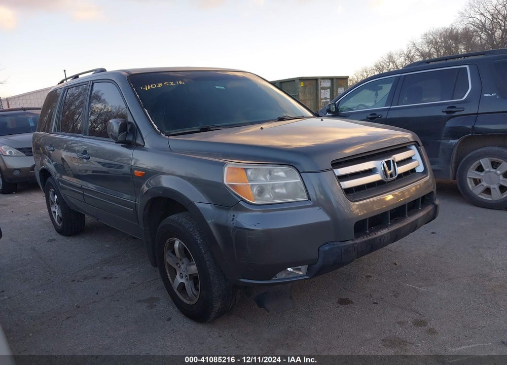 2007 HONDA PILOT EX-L VIN: 5FNYF28567B018754