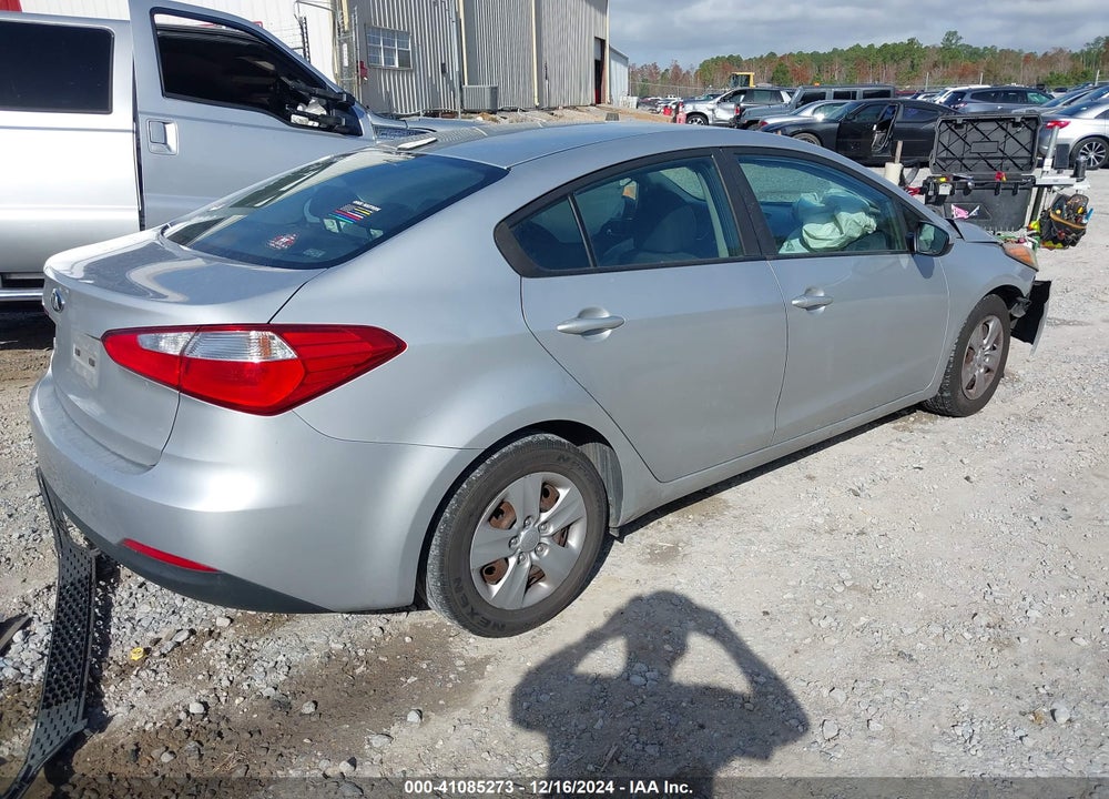 2016 KIA FORTE VIN: KNAFK4A65G5580354