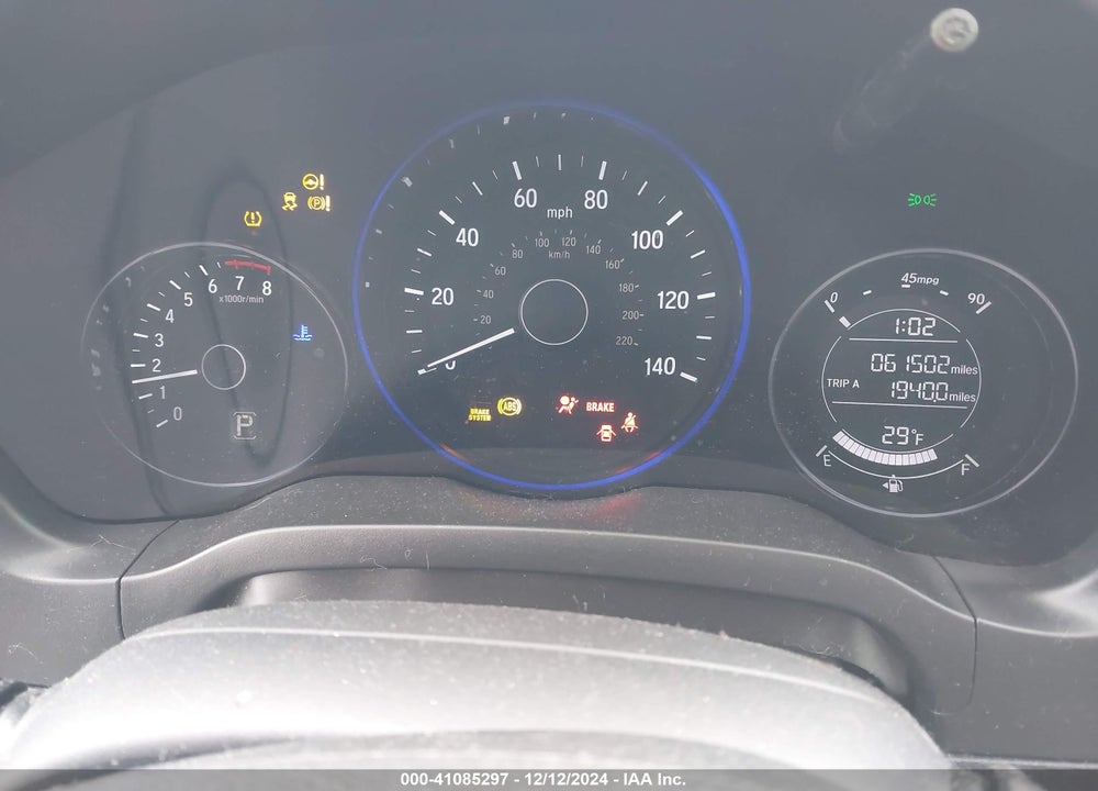 2020 HONDA HR-V 2WD LX VIN: 3CZRU5H32LM705272