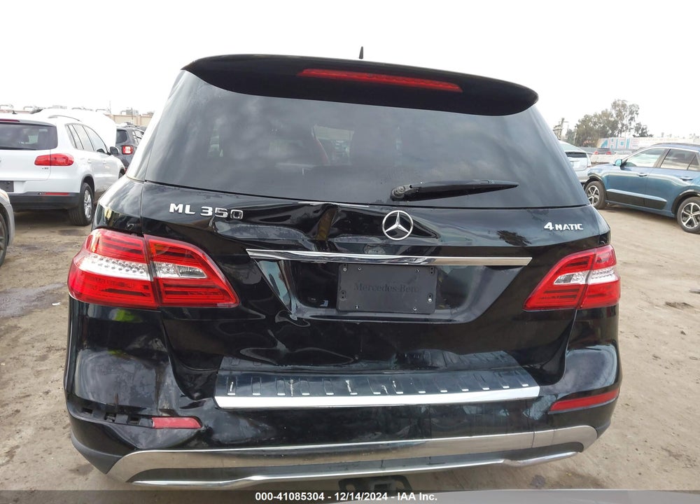 2015 MERCEDES-BENZ ML 350 4MATIC VIN: 4JGDA5HB8FA596796