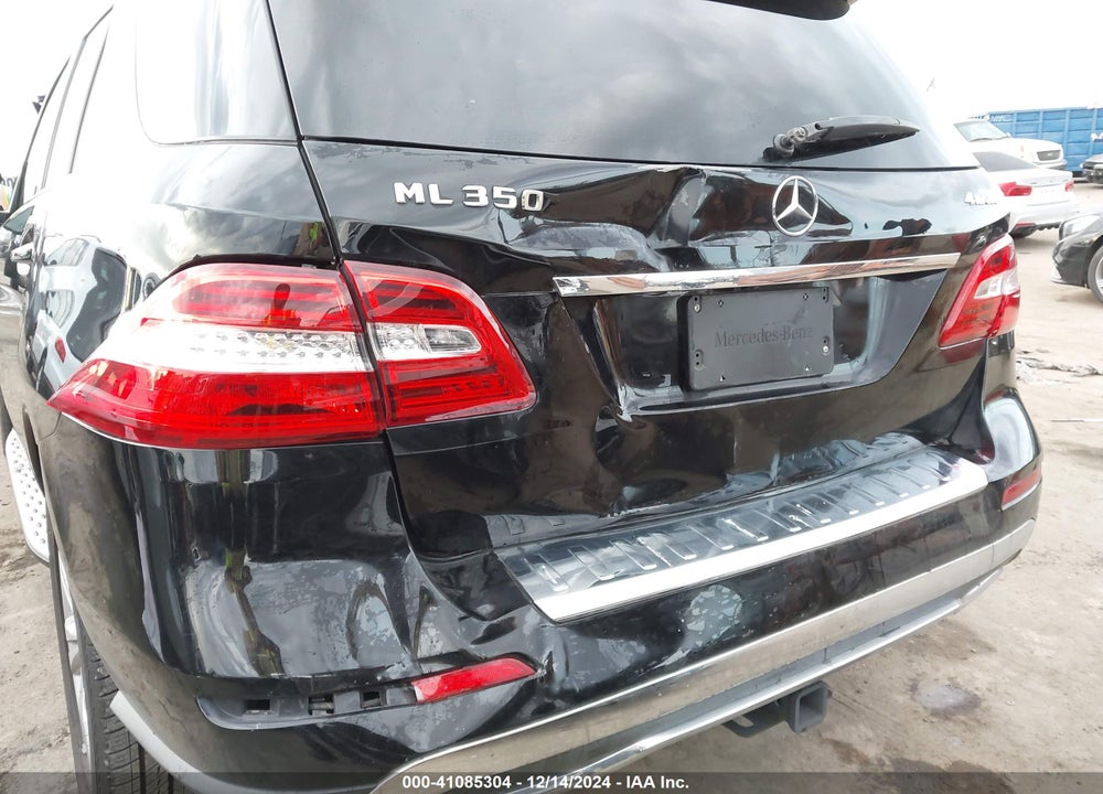 2015 MERCEDES-BENZ ML 350 4MATIC VIN: 4JGDA5HB8FA596796