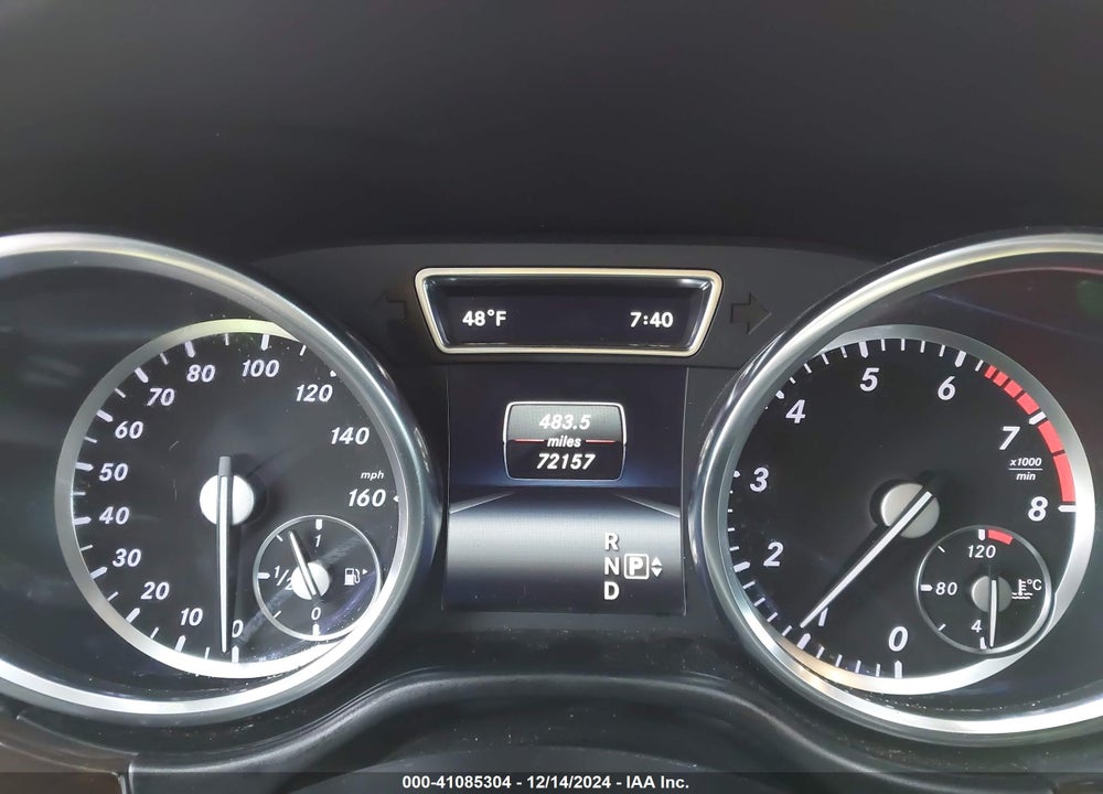 2015 MERCEDES-BENZ ML 350 4MATIC VIN: 4JGDA5HB8FA596796