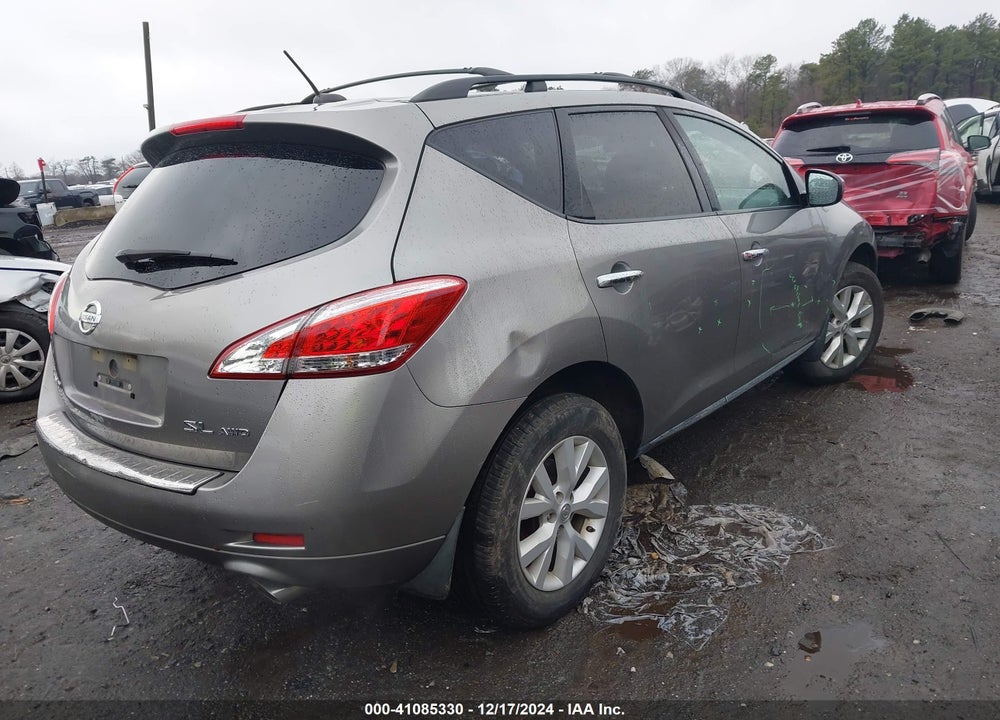 2011 NISSAN MURANO SL VIN: JN8AZ1MW3BW156682