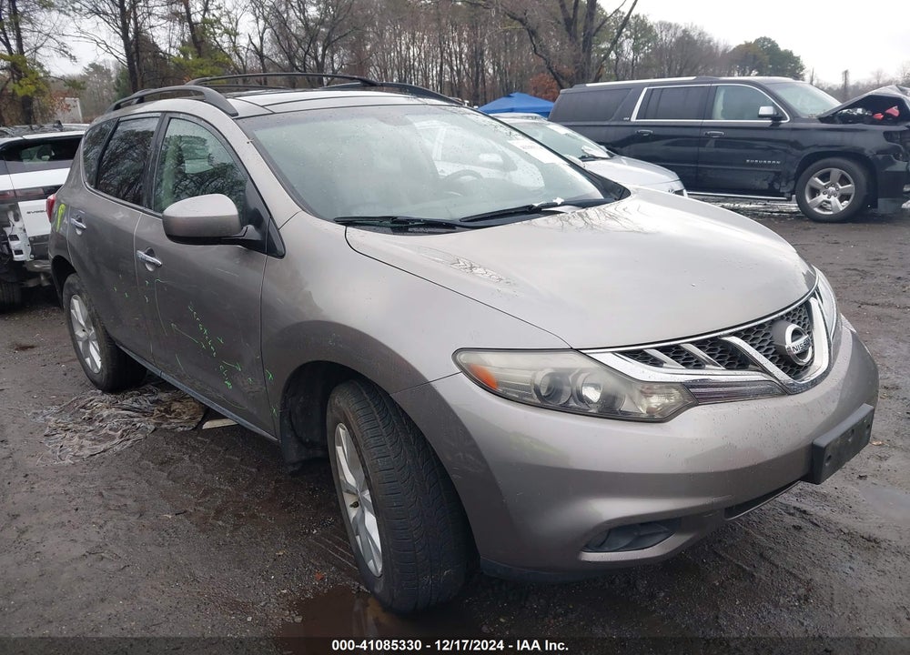2011 NISSAN MURANO SL VIN: JN8AZ1MW3BW156682