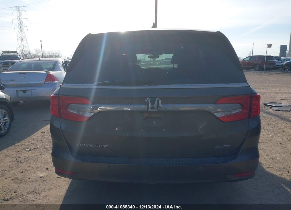 2019 HONDA ODYSSEY ELITE VIN: 5FNRL6H90KB039356