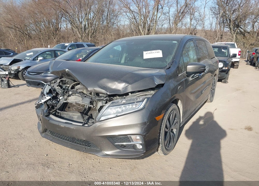 2019 HONDA ODYSSEY ELITE VIN: 5FNRL6H90KB039356