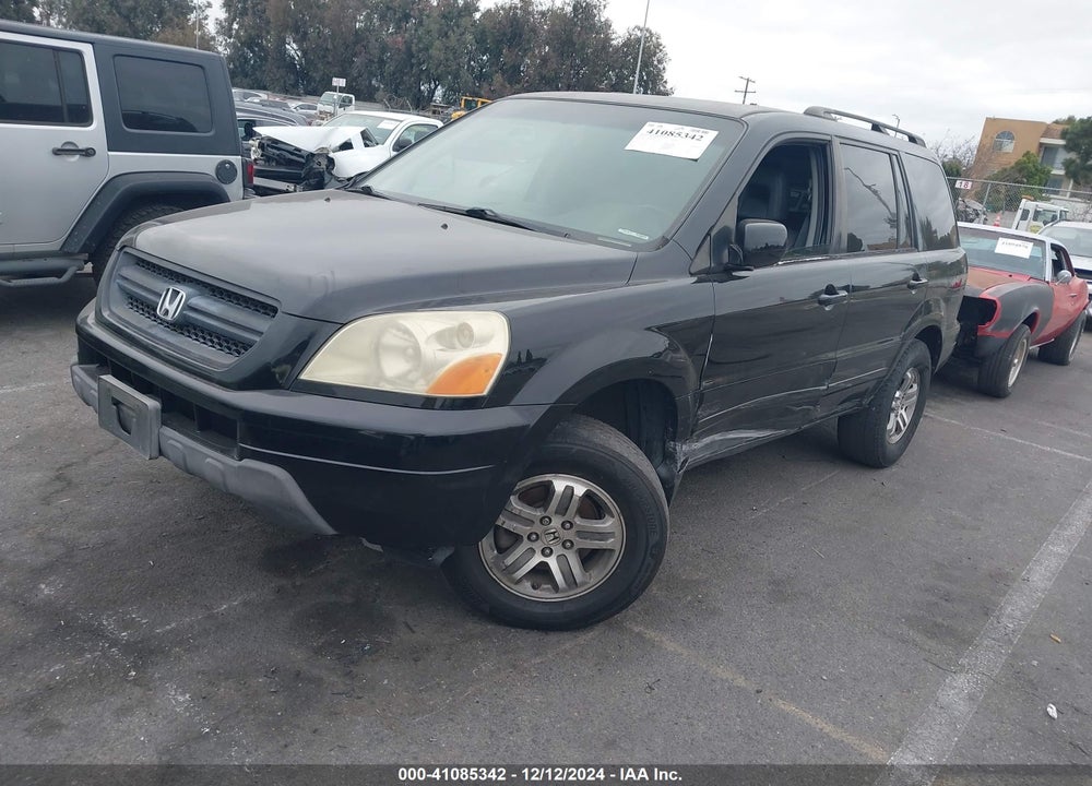2003 HONDA PILOT EX-L VIN: 2HKYF18513H550435