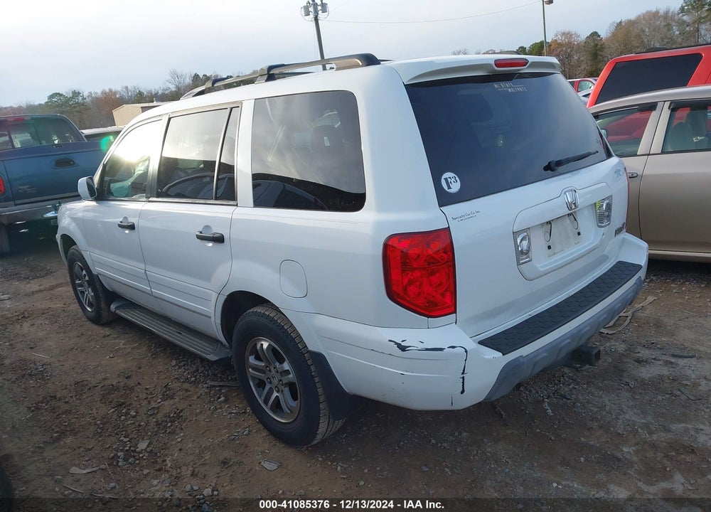 2004 HONDA PILOT EX-L VIN: 2HKYF185X4H553870