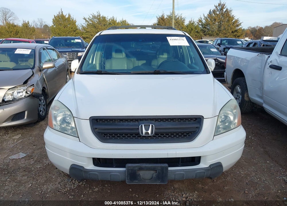 2004 HONDA PILOT EX-L VIN: 2HKYF185X4H553870