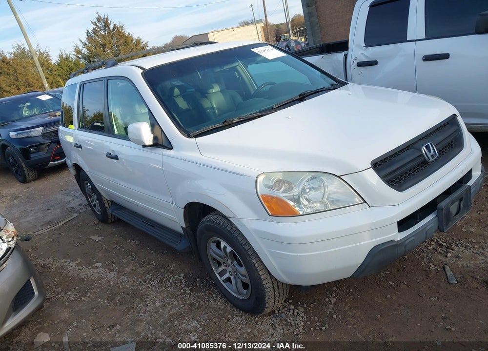2004 HONDA PILOT EX-L VIN: 2HKYF185X4H553870