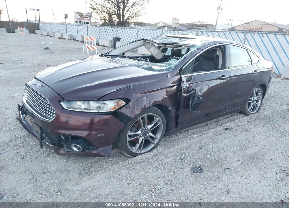 2013 FORD FUSION TITANIUM VIN: 3FA6P0K90DR369793