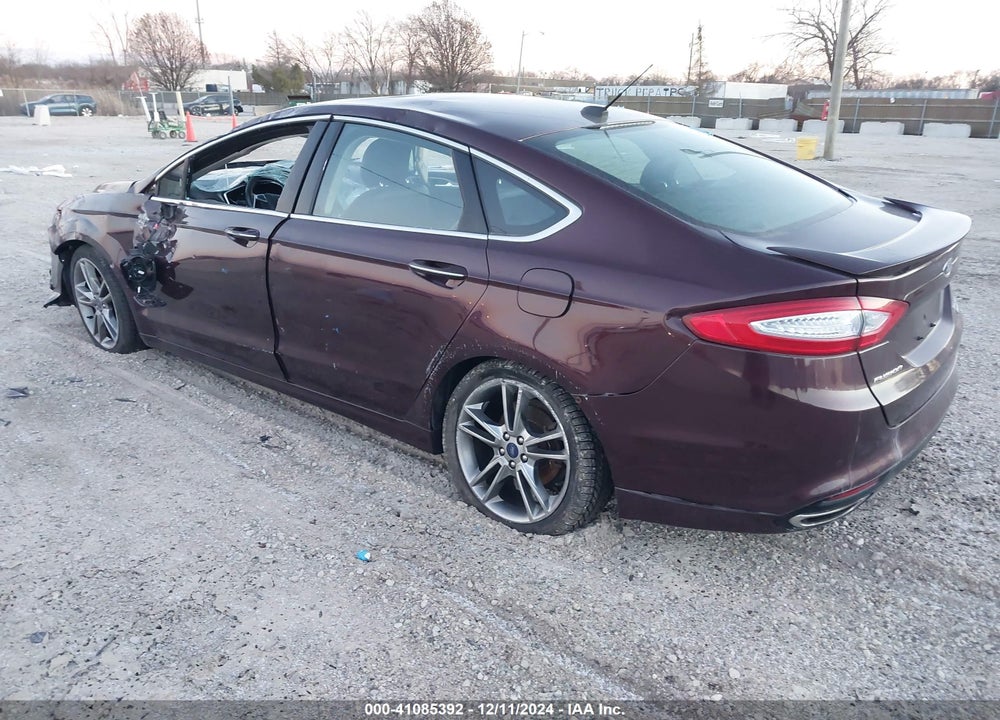 2013 FORD FUSION TITANIUM VIN: 3FA6P0K90DR369793